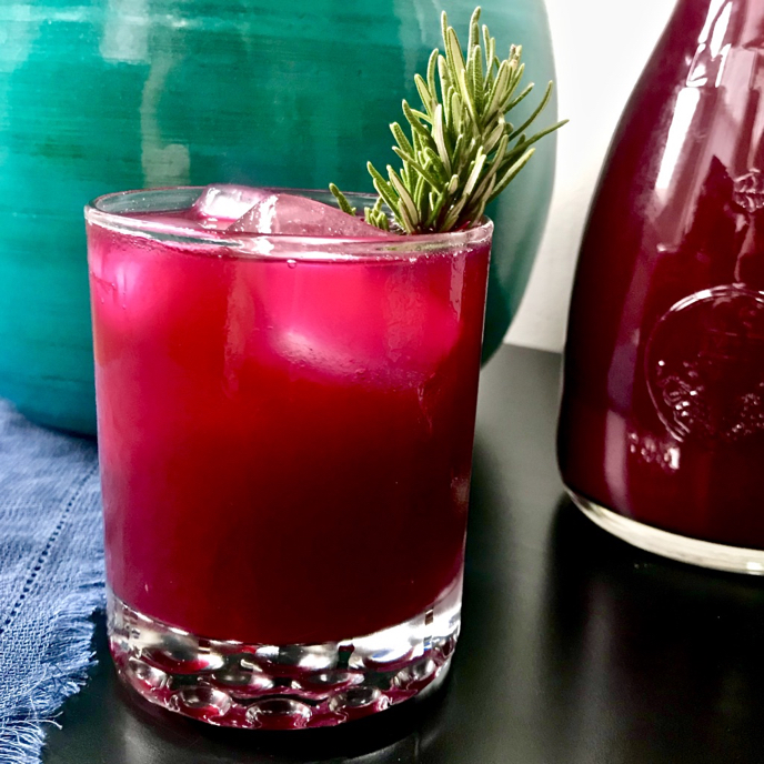 Grapefruit, Beet, and Rosemary Agua&nbsp;Fresca