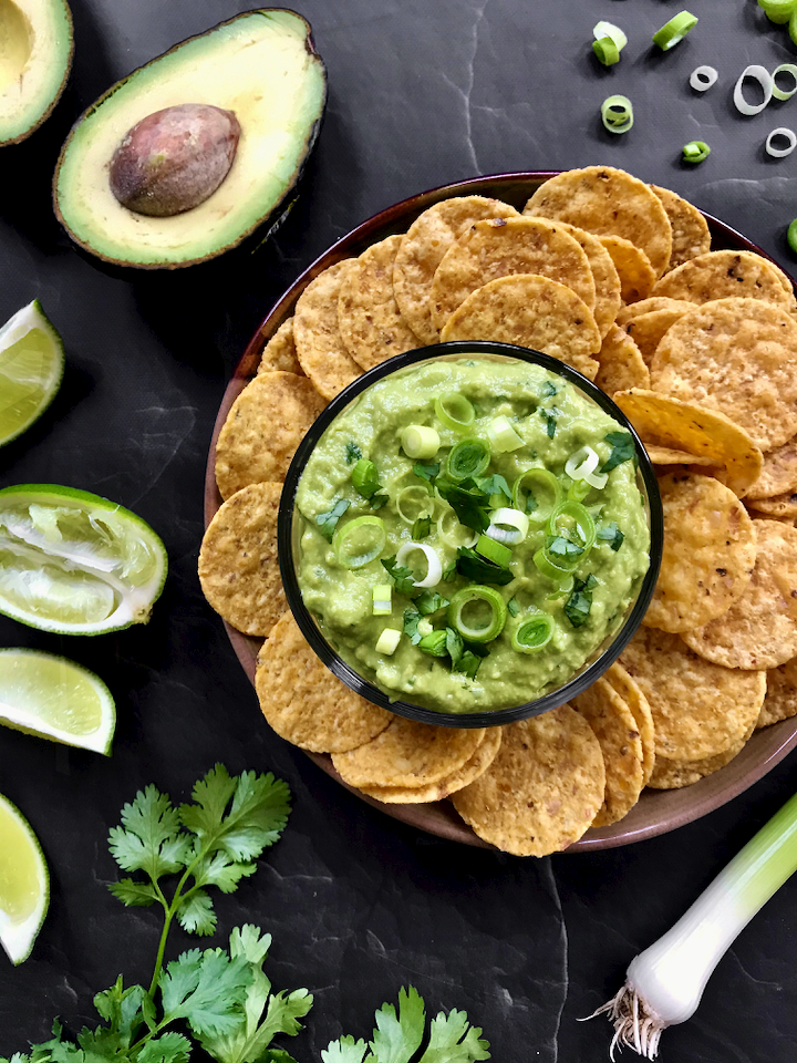 Spring Garlic Guacamole