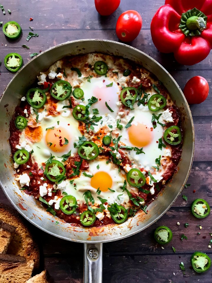 Spicy Feta Shakshuka